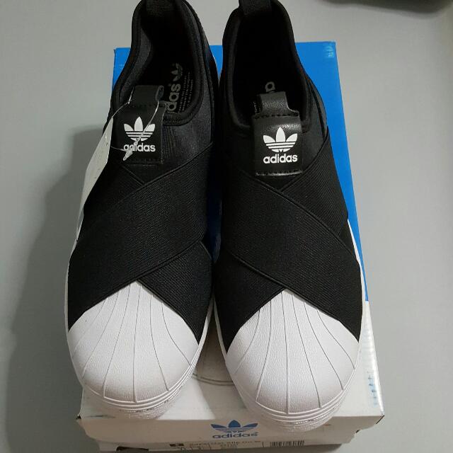 Adidas Superstar Slip-on US10, Women's Fashion, Footwear, Sneakers on ...