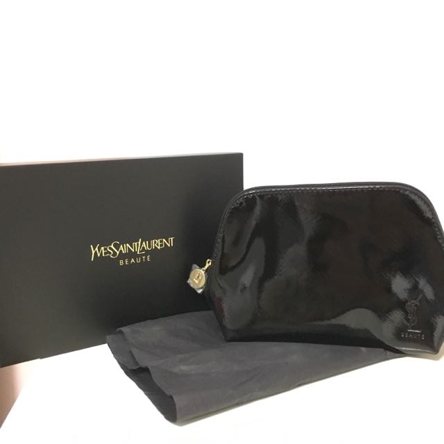 YSL Makeup Bag, Women's Fashion, Bags & Wallets, Purses & Pouches on  Carousell