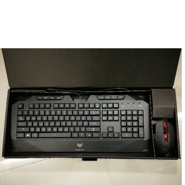 NEW Acer  Predator Wired USB Gaming  Keyboard  Mouse 