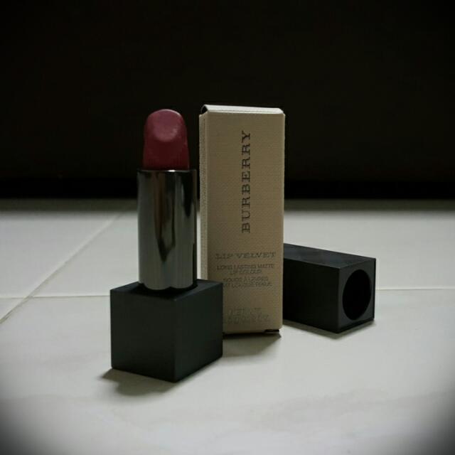 Burberry Lip Velvet 421 Rosewood Beauty Personal Care Face Face Care on Carousell