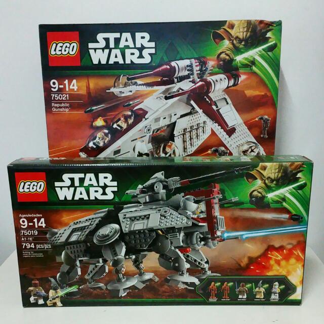 Reserved Lego Star Wars Republic Gunship 75021 At Te
