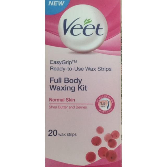 Veet wax strips 20 pack Clearance