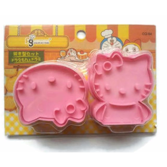 Instock 1set 2pcs Cute 3d Hello Kitty Decorating Cake Cookie