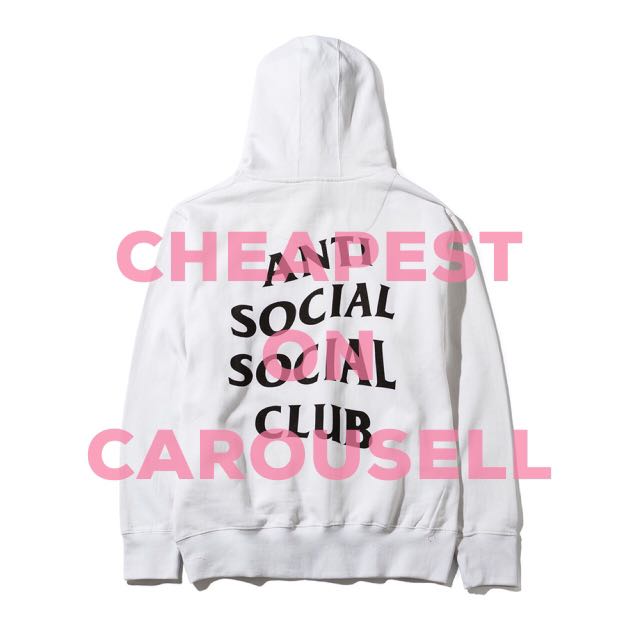 LAST PC ASSC Masochism White Hoodie Men s Fashion Tops Sets Hoodies on Carousell