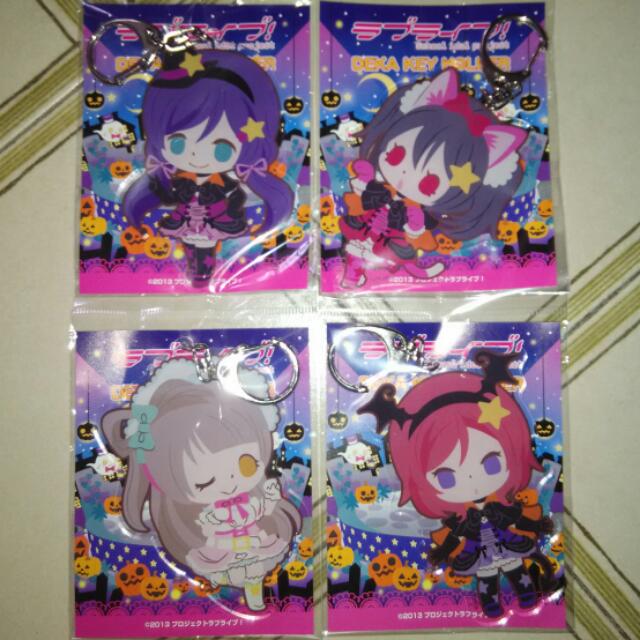 Clearance Love Live Kotori Maki Nico Nozomi Dancing Stars On Me Ver Deka Key Holder Keychain 4 Entertainment J Pop On Carousell