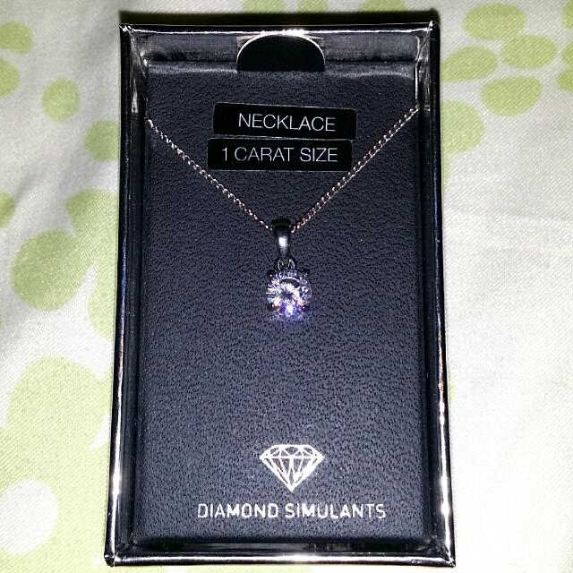 Lovisa shop diamond necklace