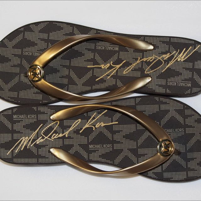 Michael kors flip flops online 2016