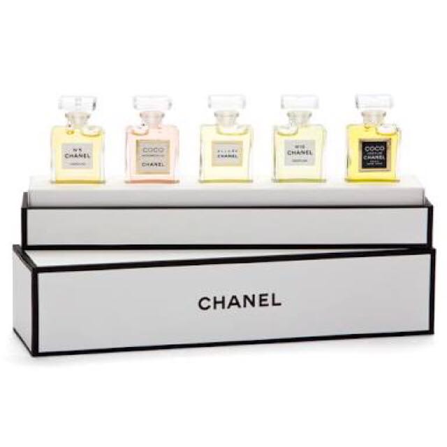 Reserved New Chanel Fragrance Wardrobe 5x Parfum Set Health