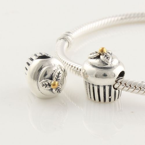 charm pandora cupcake charm pandora cupcake