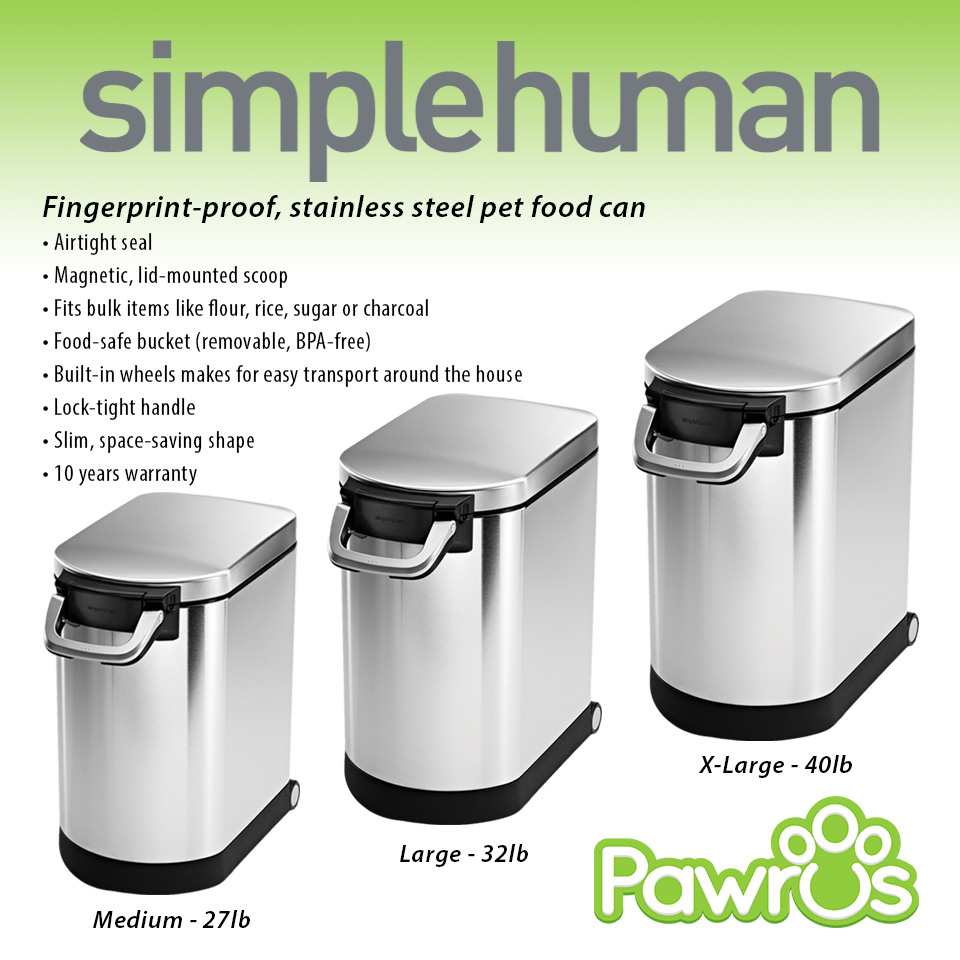 simplehuman pet food can