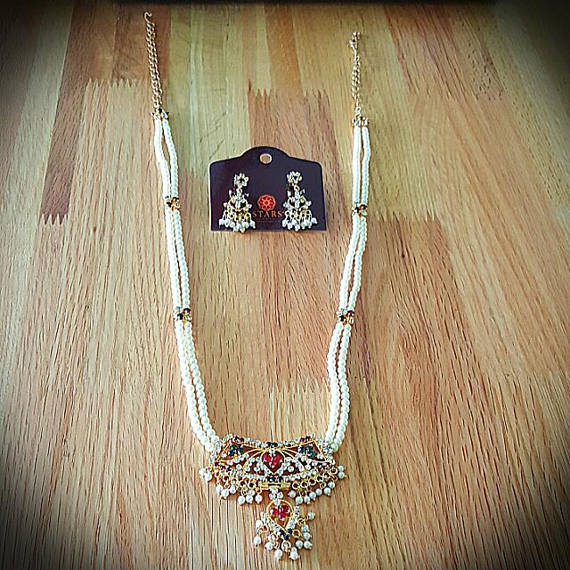 White shop costume jewellery