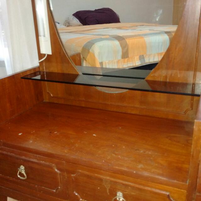 antique makeup table, Furniture & Home Living, Furniture, Tables & Sets