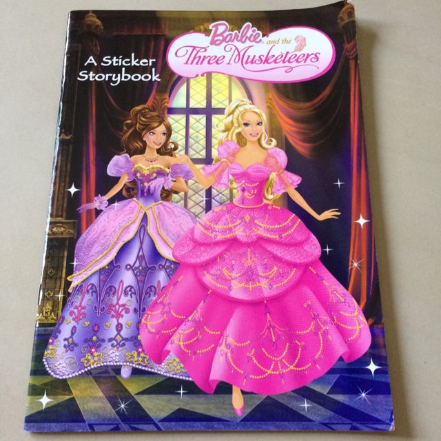 barbie and the three musketeers book