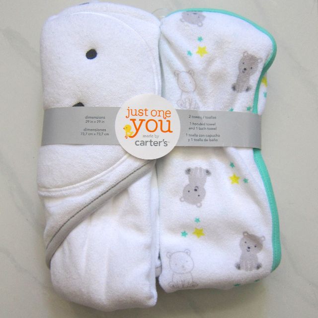 Carters baby bath towels hotsell