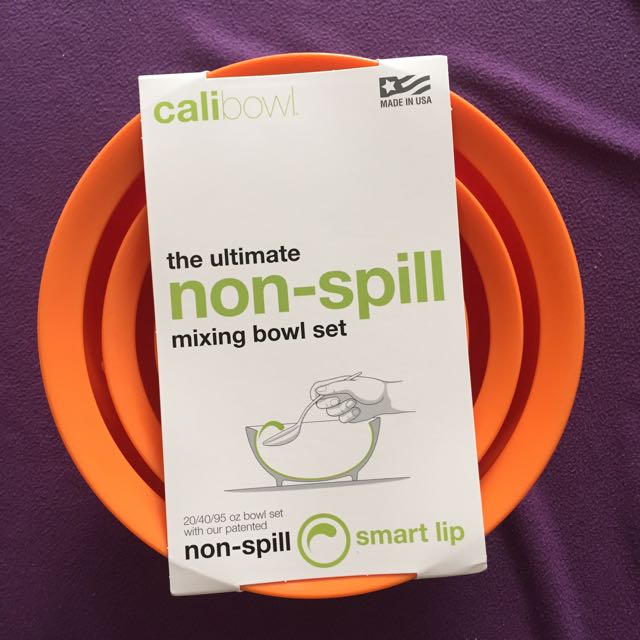 Orange Calibowl Ultimate Mixing Bowl, TV & Home Appliances, Kitchen ...