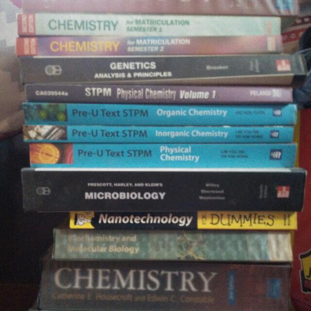 Organic Chemistry PreU Text STPM Longman, Hobbies & Toys, Books