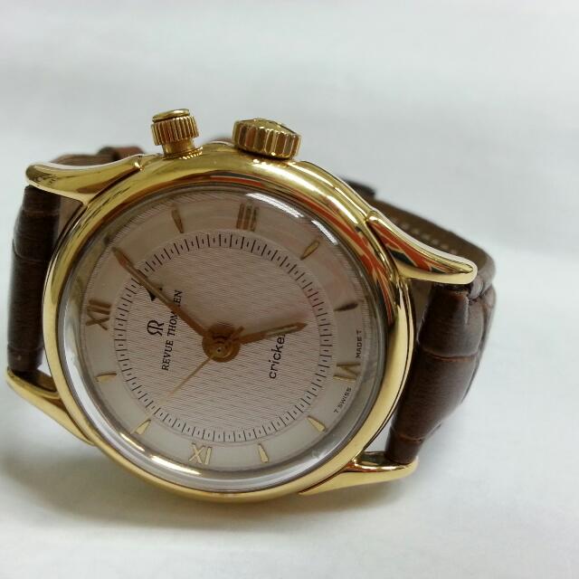 Revue thommen cricket alarm online
