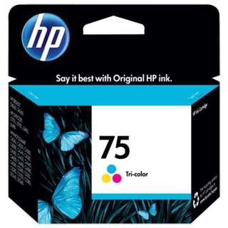 HP 75 Tricolor Inkjet Print Cartridge