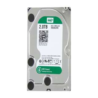 Western Digital WD Green WD20EZRX 2TB IntelliPower 64MB Cache SATA 6.0Gb/s 3.5 Internal Hard Drive Bare Drive