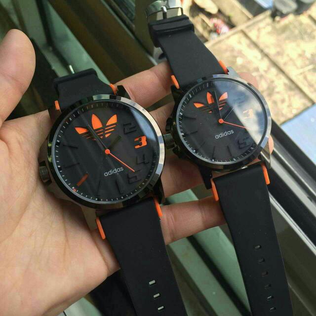 Adidas store couple watch