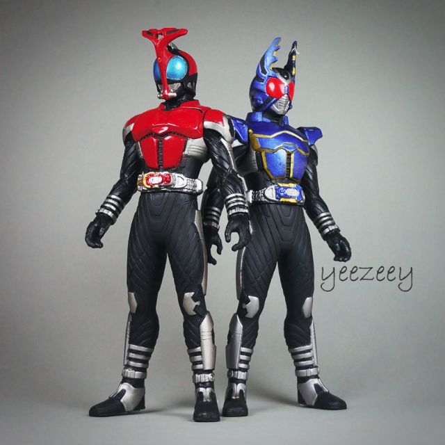 Bandai Soft Vinyl 6" Kamen Rider Kabuto + Gatack, Hobbies & Toys, Toys