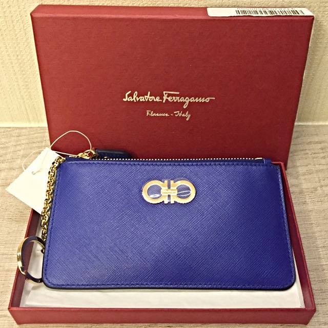 Salvatore ferragamo key pouch cheap
