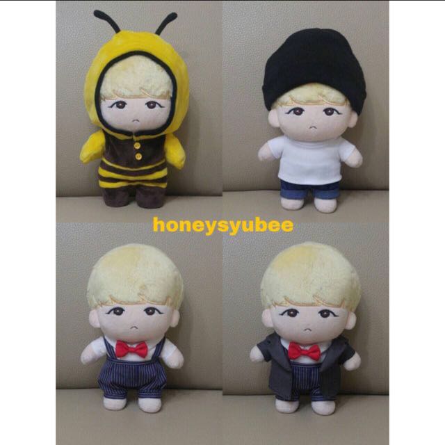 bts suga plush doll