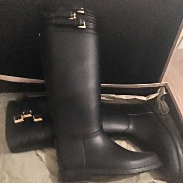 burberry rain boots size 37