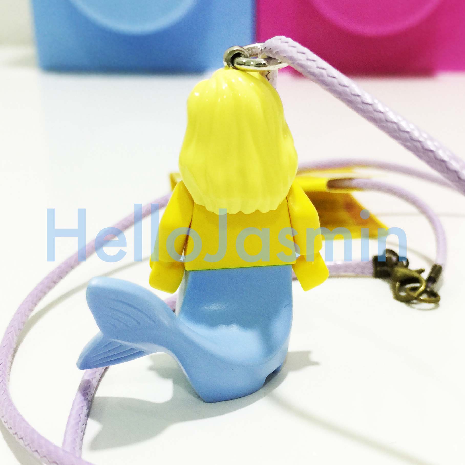 Lego discount mermaid keychain