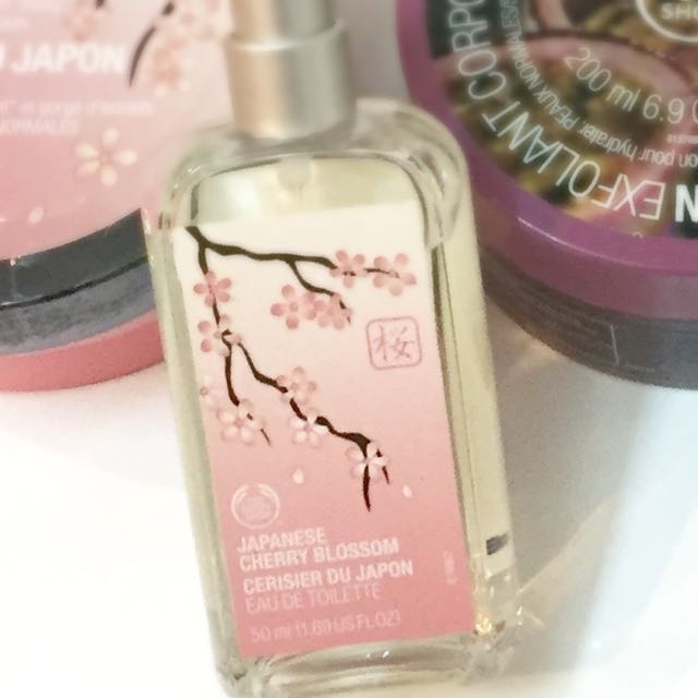 The Body Shop Japanese Cherry Blossom Eau De Toilette, Beauty