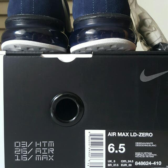 DESC AIR MAX LD ZERO SIZE US 6.5 UK 6 CM 24.5 Men s Fashion Footwear Sneakers on Carousell