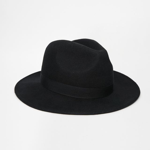 black wool hat womens
