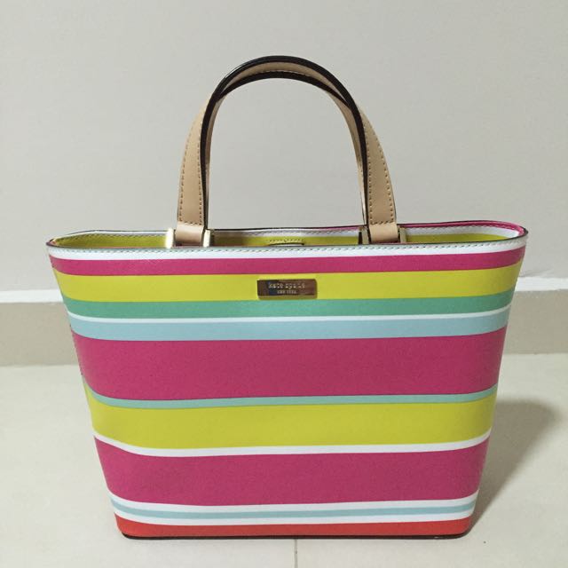 rainbow kate spade bag