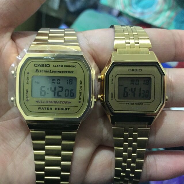 PO LA 680 Casio vintage Gold Face