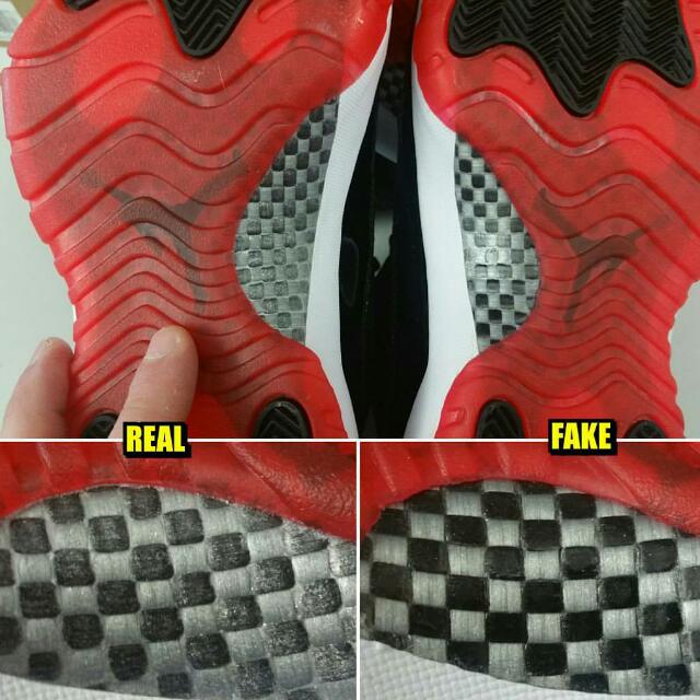 real vs fake bred 11