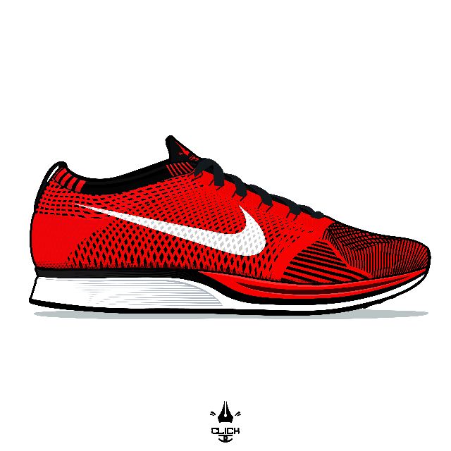 Flyknit racer university online red
