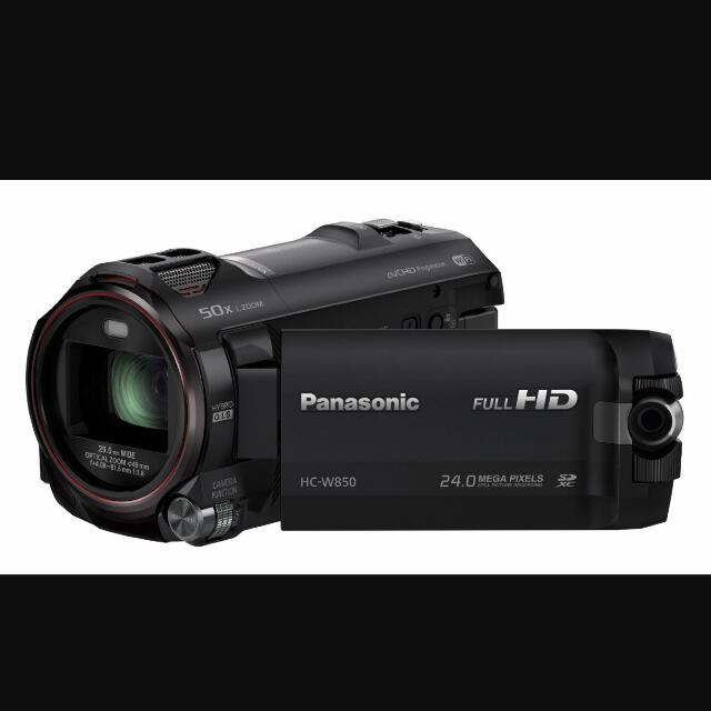 panasonic w850 camcorder