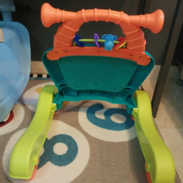 bright starts sit to stride activity walker