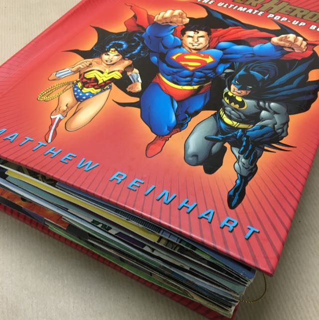 Dc Super Heroes The Ultimate Pop Up Book Books Stationery On