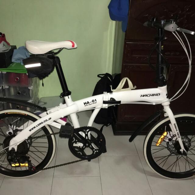 Foldable Bike Hachiko HA-01, Sports Equipment, Bicycles & Parts ...