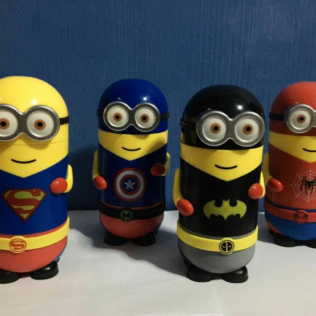 Minions Flask Bottle, Hobbies & Toys, Toys & Games on Carousell