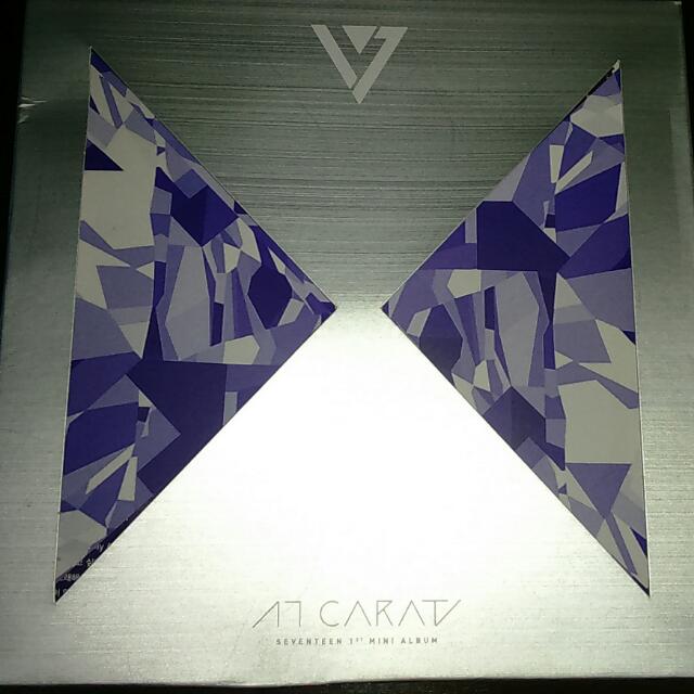 SEVENTEEN 17 CARAT BLACK VER UNSEALED ALBUM PENDING Hobbies Toys Memorabilia Collectibles K Wave on Carousell