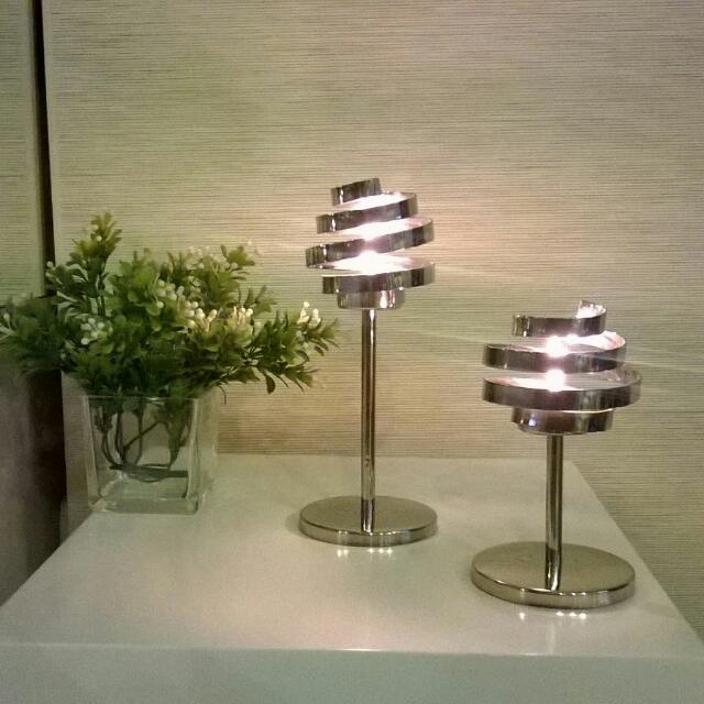 Stainless Steel Spinning Candle Holder Design Craft On Carou Photo