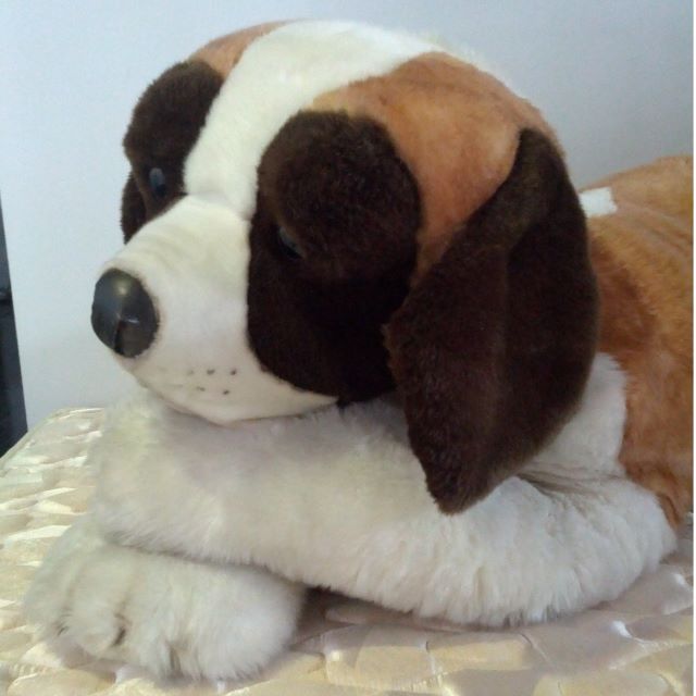 Super Big Plush Toy Dog Toys Games On Carousell