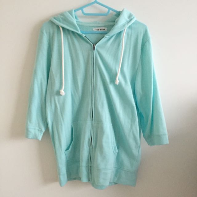 tiffany blue jacket
