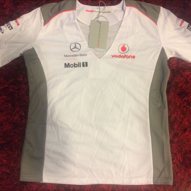 Limited Edition Vodafone Mclaren Formula One Tshirt For Ladies