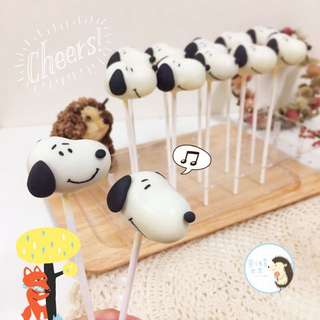 Snoopy史奴比蛋糕棒棒糖