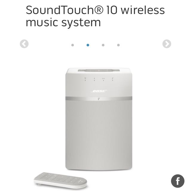 Bose Soundtouch 10 Wireless Music System Electronics On Carousell