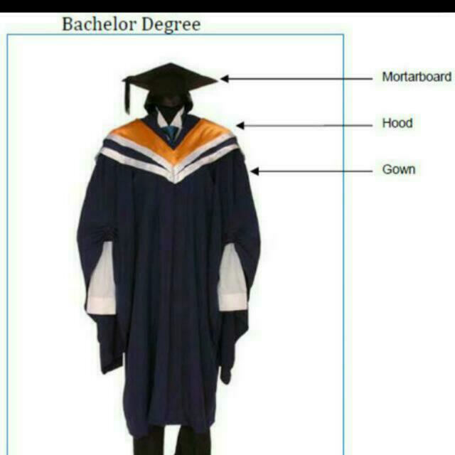Brand New NTU Convocation Gown/Academic Dress Set For Engineering ...