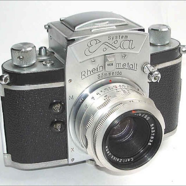 EXA RHEINMETALL SÖMMERDA 35 mm Film Camera, Photography, Cameras on ...